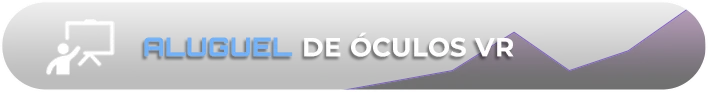 Botão com o texto “Aluguel de Óculos VR” em fundo preto com degradê e ícone de apresentação