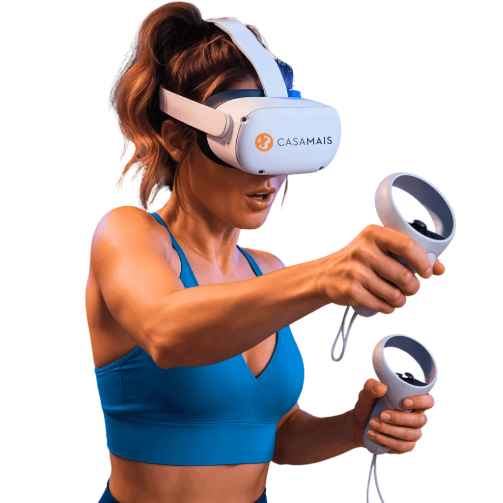 Interação em Realidade Virtual com tecnologia da Casa Mais